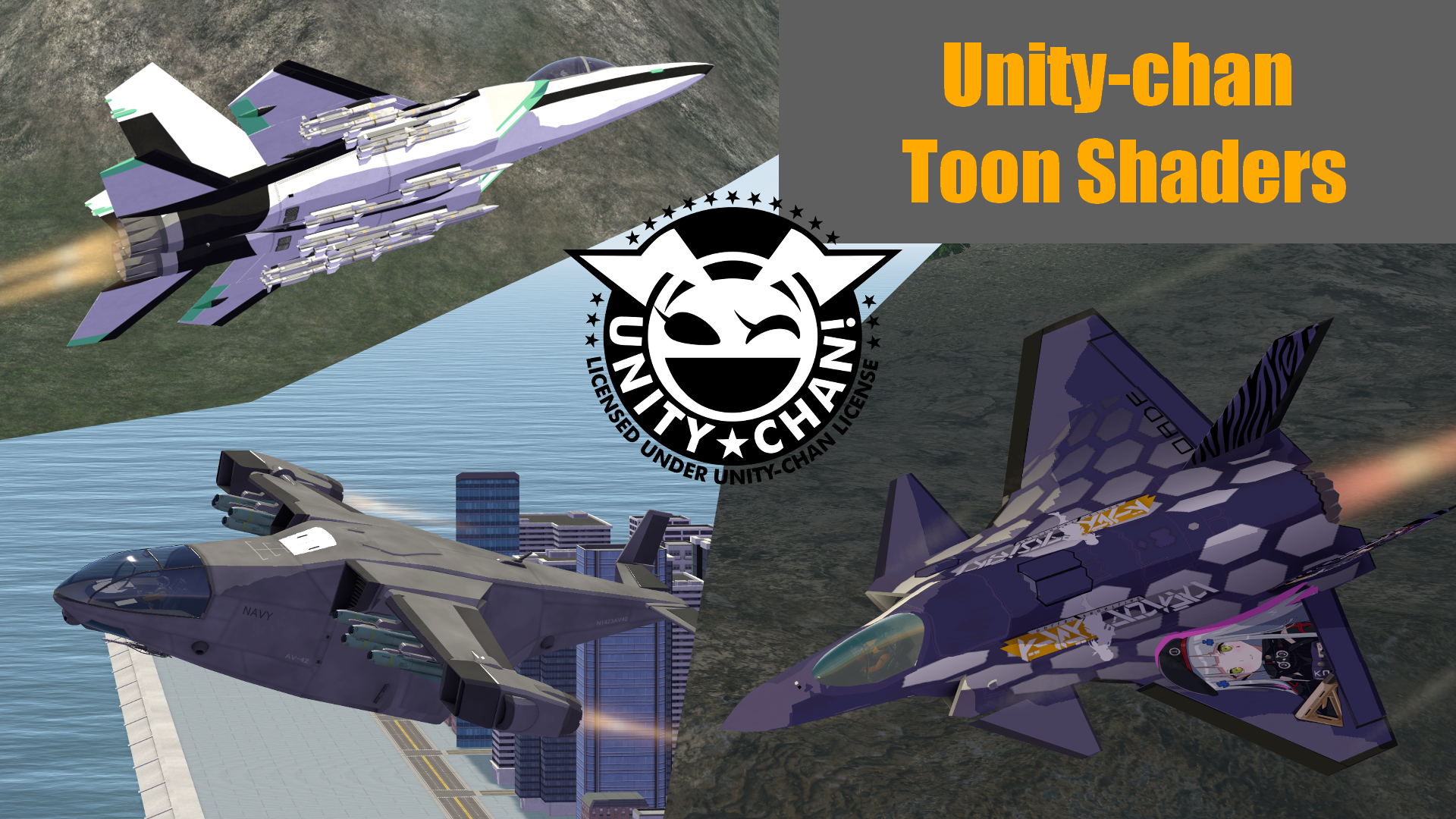 Unity chan Toon Shaders Preview Image