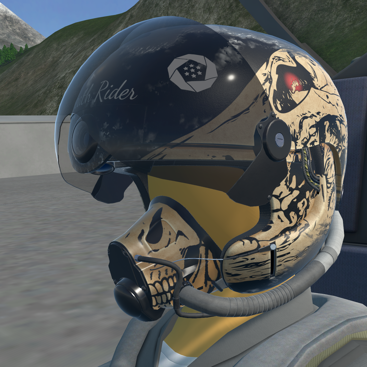 Death Rider X02S Helmet Preview Image