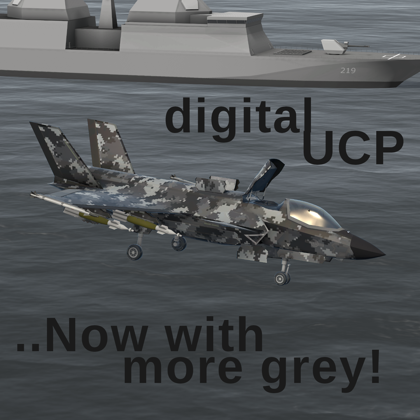 Grey UCP F45A Preview Image