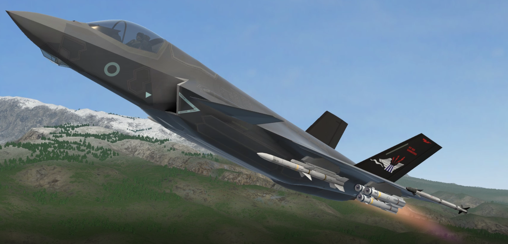 Dambusters F45 70th Anniversary Tail Preview Image