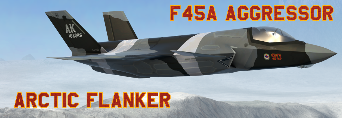 F45A Aggressor Arctic Flanker Preview Image